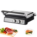 Hot Selling Popular Commercial Household Press Grill Table Top Electric Teppanyaki Grill Electric Contact Grill